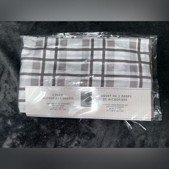 Nwt peanutshell striped boys crib fitted sheet-see all photos - Picture 1 of 2